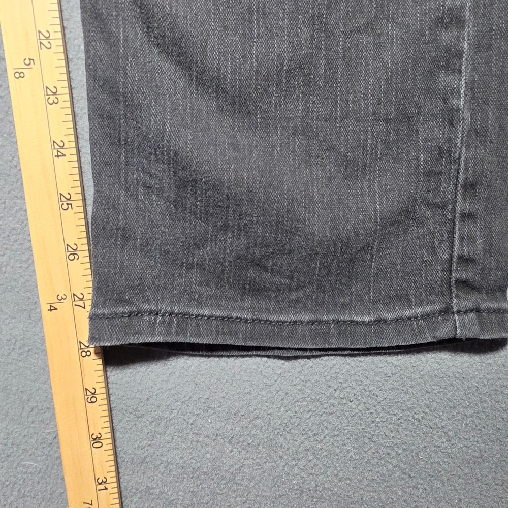 Levis 569 Loose Straight Jeans Mens 36x30 Black Denim Pants 0318 - Picture 2 of 8